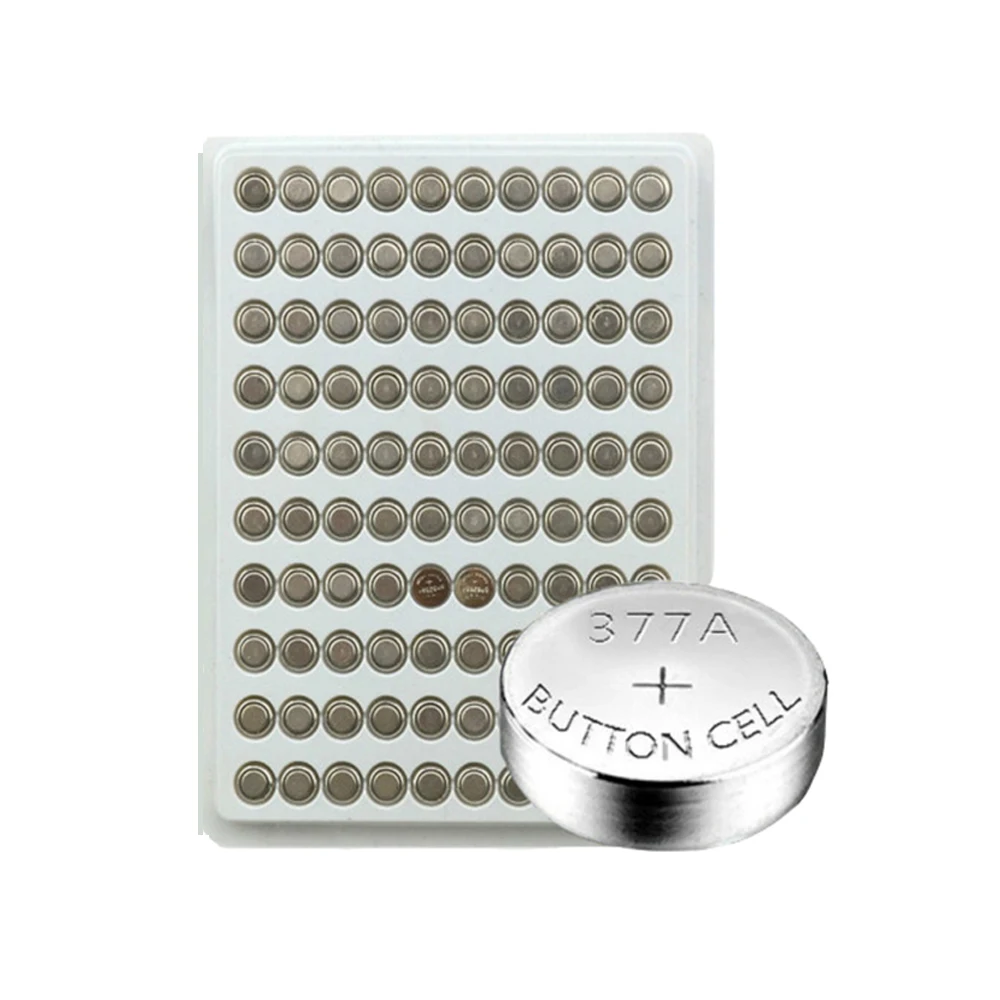 1000Pc/Lot 1.5V AG4 377 LR626 SR626SW Button Cell Batteries AG4 377 LR626 SR626SW AG4 Coin Cell Batteries for Toy Battery Watch