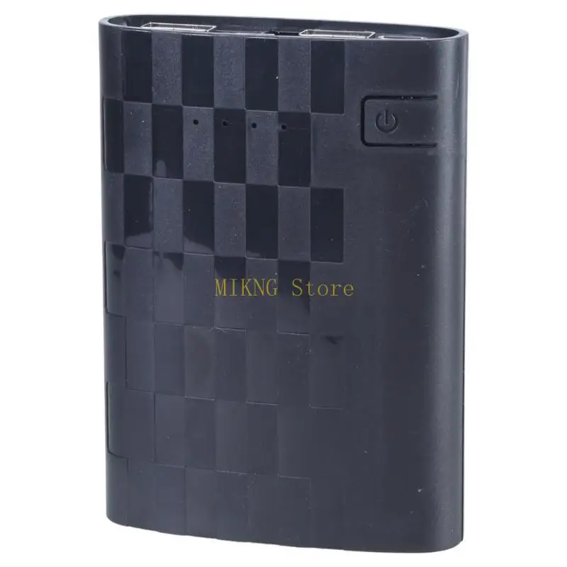 DIY Box Flat for Head Battery Outer for Case Dual USB Output Ports Plastic for Shell Box C Best Sale