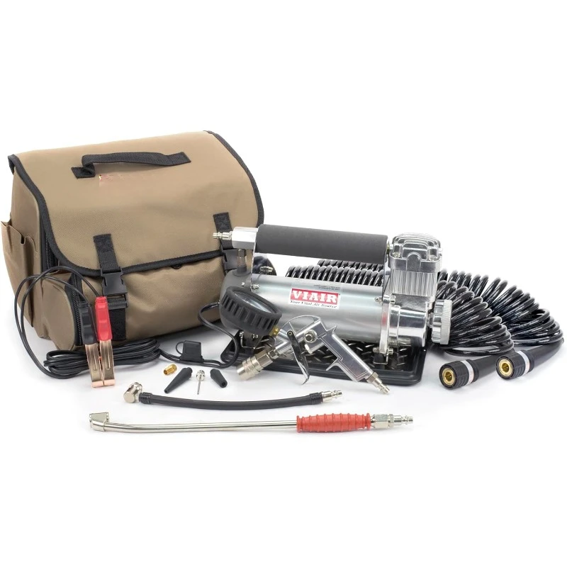 450P-RV Automatic Portable Air Compressor Kit - 150 PSI for RV, Truck, SUV Tires - RV Accessories with 1.80 CFM