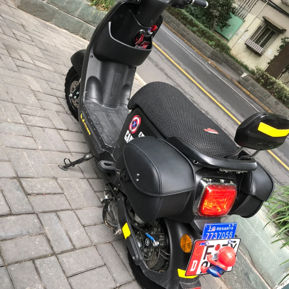 Torby motocyklowe na bagażnik, torby boczne na narzędzia do Sportster Street 750 Iron 883, wodoodporne torby do przechowywania ze skóry syntetycznej