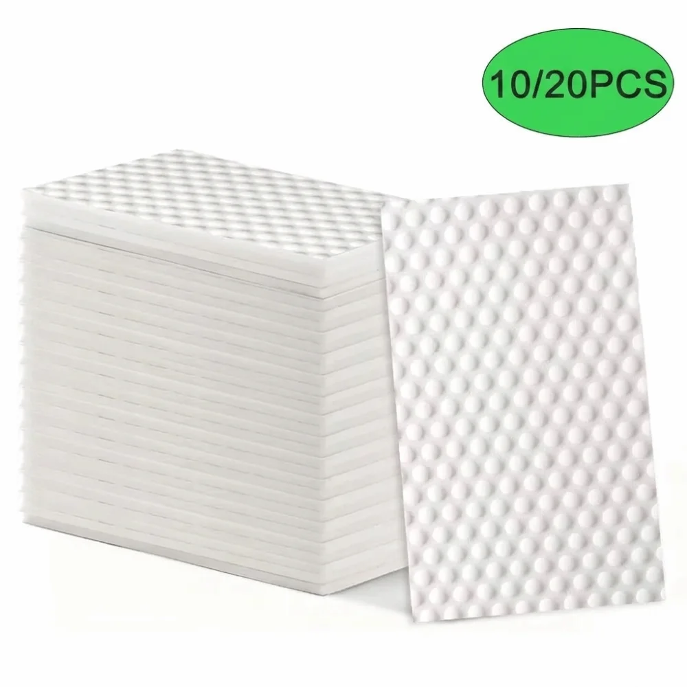 10/20Pcs 4x Compression Compressed Sponge Pads Absorbent Convex Point Magic Eraser Sponge Strong Cleaning Non-Scratch