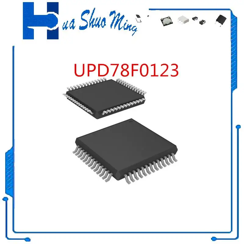 10PCS/LOT  UPD78F0123 UPD78F0123H F0123H   LQFP-52