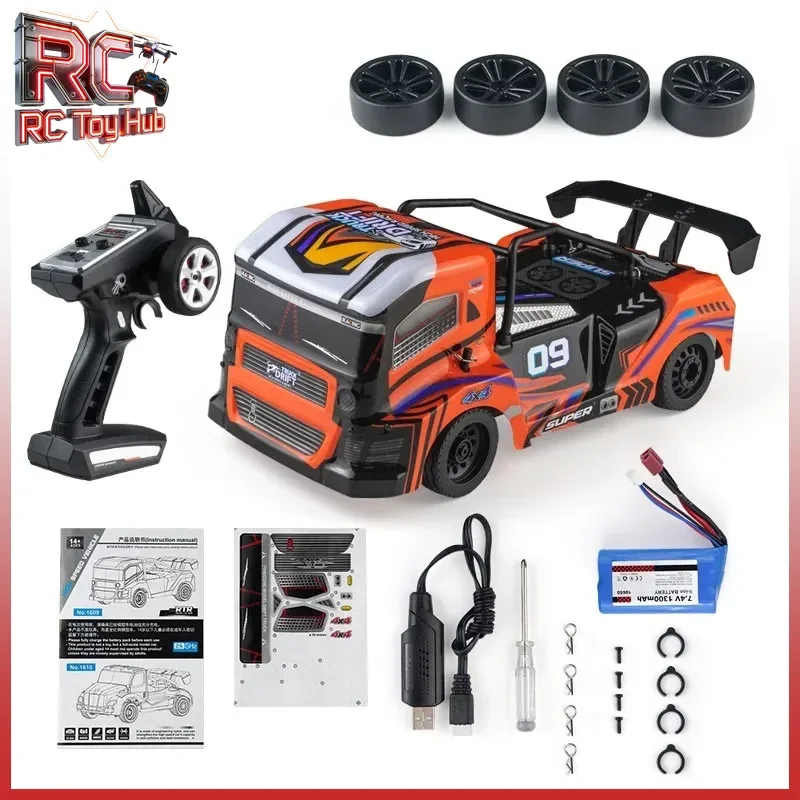 Remote Control Drift Truck High Speed RC Car With Planetary Differential Toy Racing Car For Kids Hobbyists