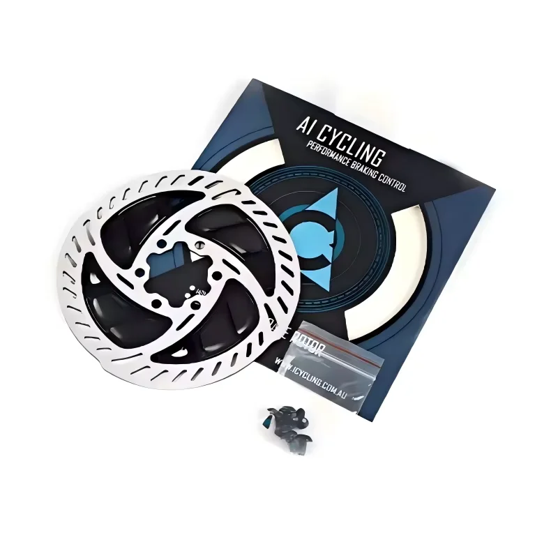140mm 160mm Bicycle Disc Brake Discs Road Mountain Bicycle Heat Dissipation Six Hole Bolt Brake Disc Stainless Steel Brake Discs