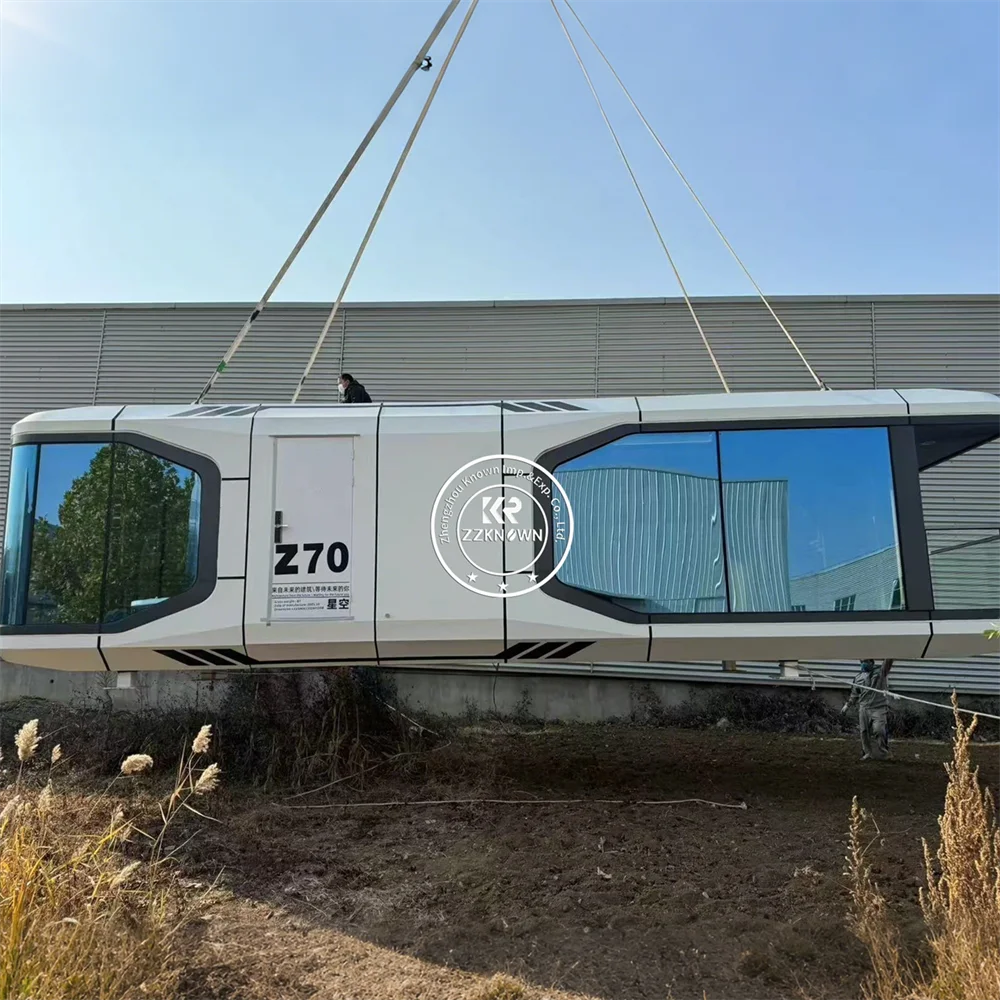Cabin Outdoor Tiny Homes Ready To Ship Home Space Capsule House Portable Modular Luxury Capsule House for Outdoor