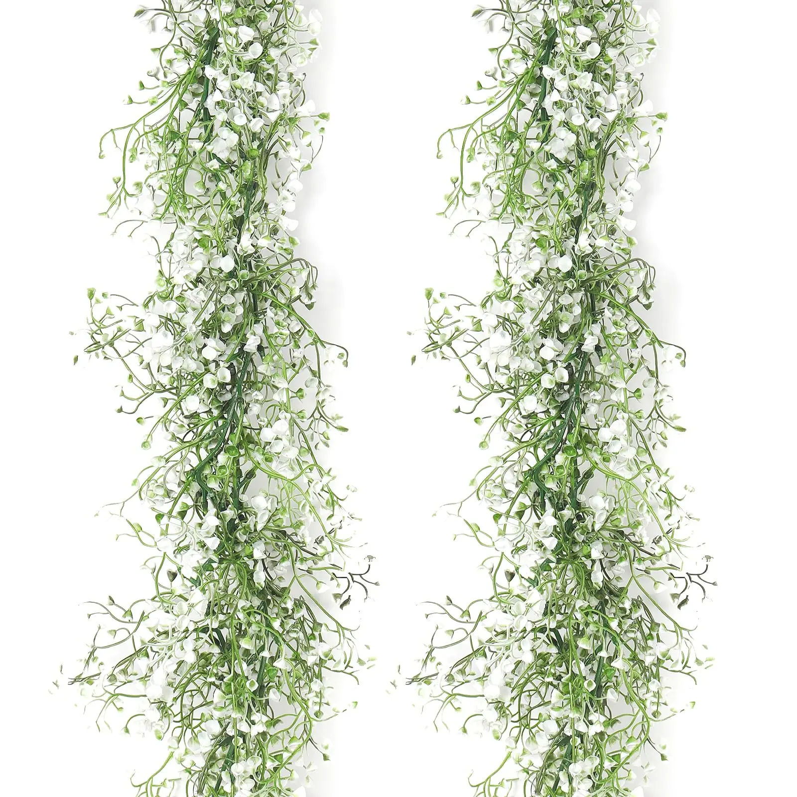 Künstliche Hängepflanze, Herbstgirlande, Grün, Zuhause, Zimmer, Hochzeit, Tischdekoration, Party-Dekoration, Weihnachten, Thanksgiving-Dekoration – Detail 1