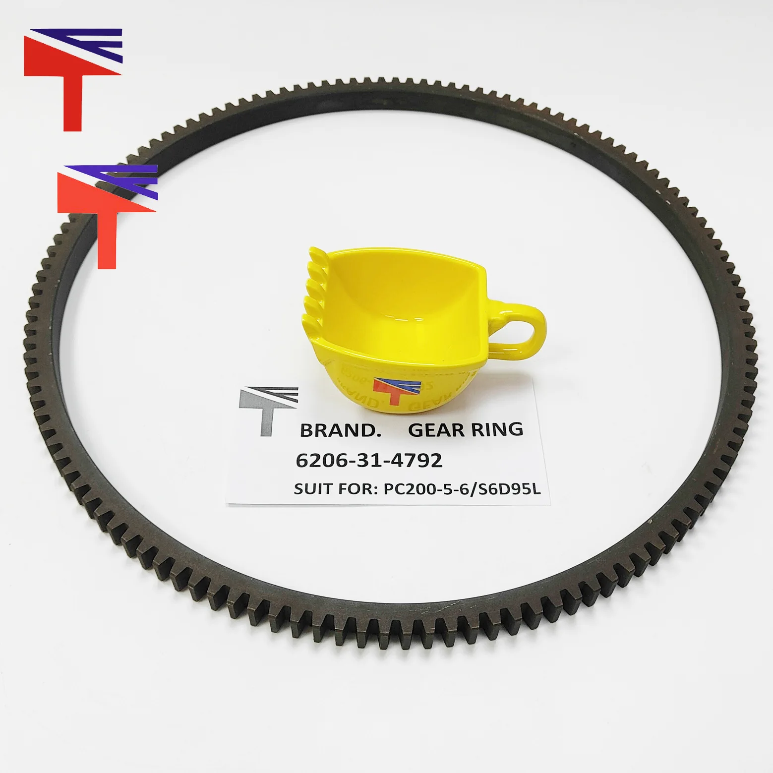 

Flywheel ring gear 6206-31-4792 for construction machinery PC200-5-6 engine parts