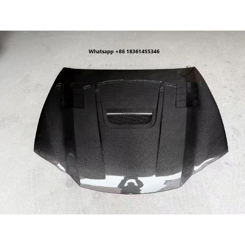 

Modified High Quality Carbon Fiber Hood Engine Cover with Bolts 2012+