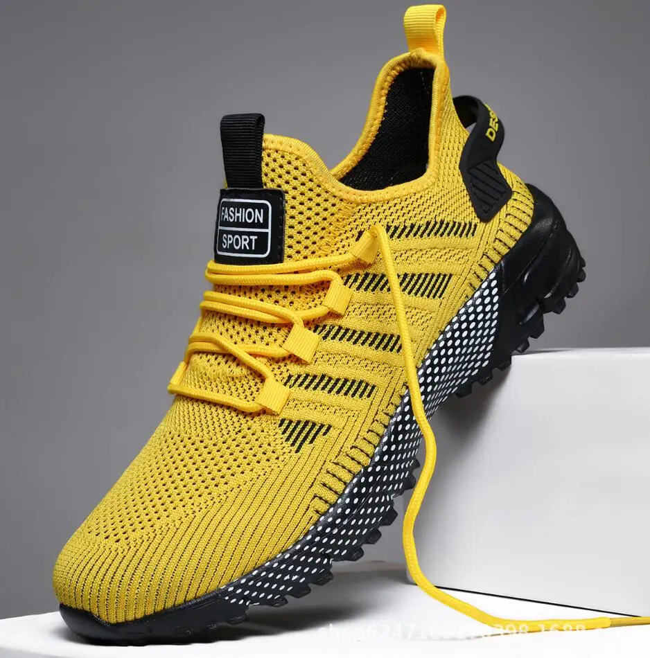 

New 2026 Men Running Shoes Breathable Outdoor Sports Shoes Lightweight Sneakers for Men Comfortable Athletic Training Footwear