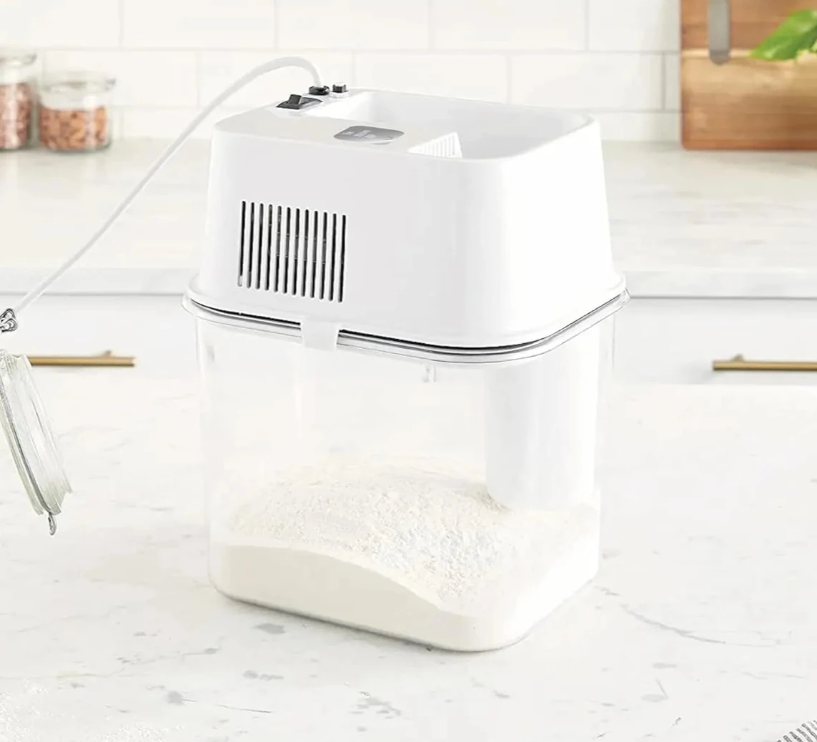 

Electric Grain Mill - High Speed Wheat, Corn, Grain Grinder, Flour Mill - Assembled in the USA - Stainless Steel Milling Chamber