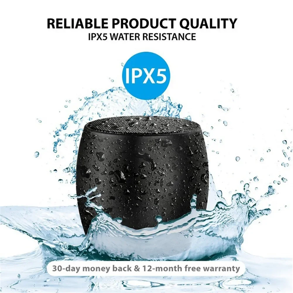 Dual Bluetooth Speaker with Wireless Charging Dock TWS HD Stereo Real Built-in Microphone