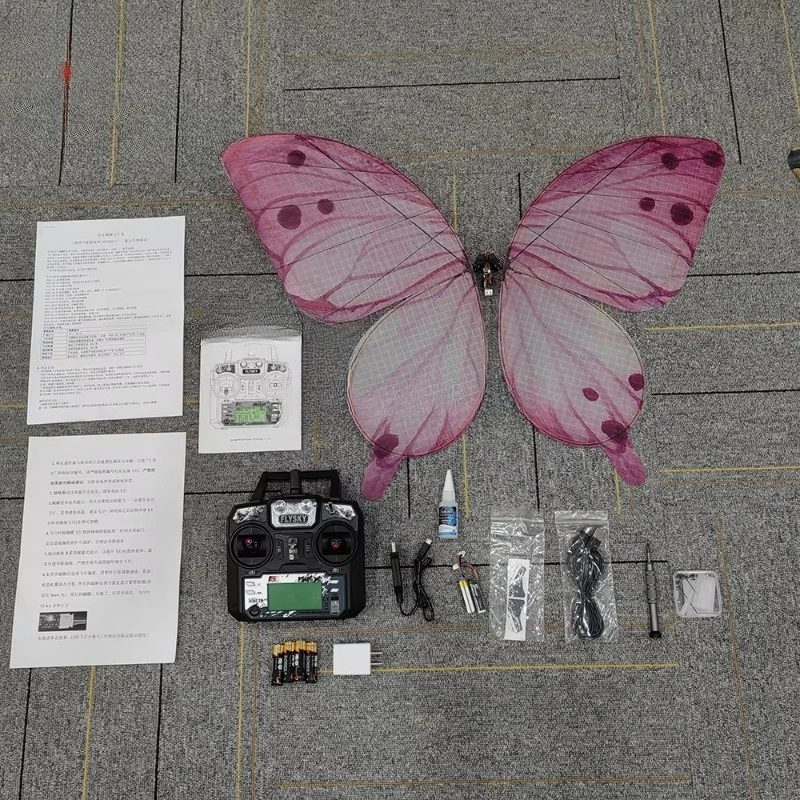 Bionic butterfly remote control flapping wing simulation remote control dynamic activity decoration