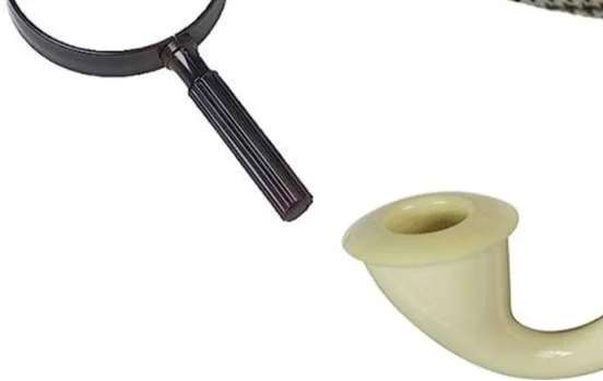 Chapeau de ixd'Halloween avec Poignées, Accessoires de Déguisement, étiez érez votre détective intérieur, Parfait pour les Soirées Déguisées et Cosplay