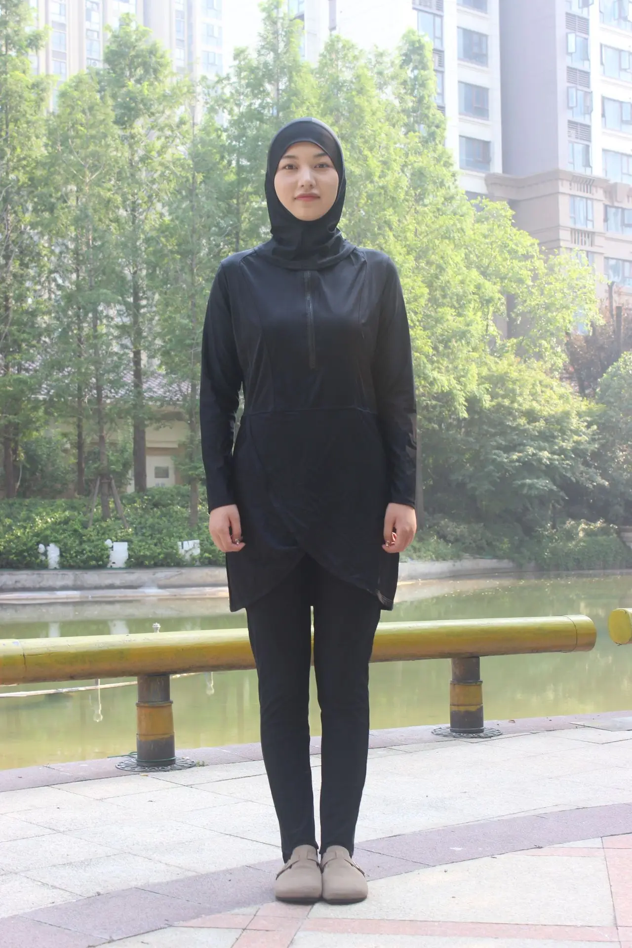 3 pièces modeste Burkini Maillot De Bain Musulman Femme Musulmane Maillot De Bain Borkini conservateur Islam Maillot De Bain Maillot De Bain maillots De Bain