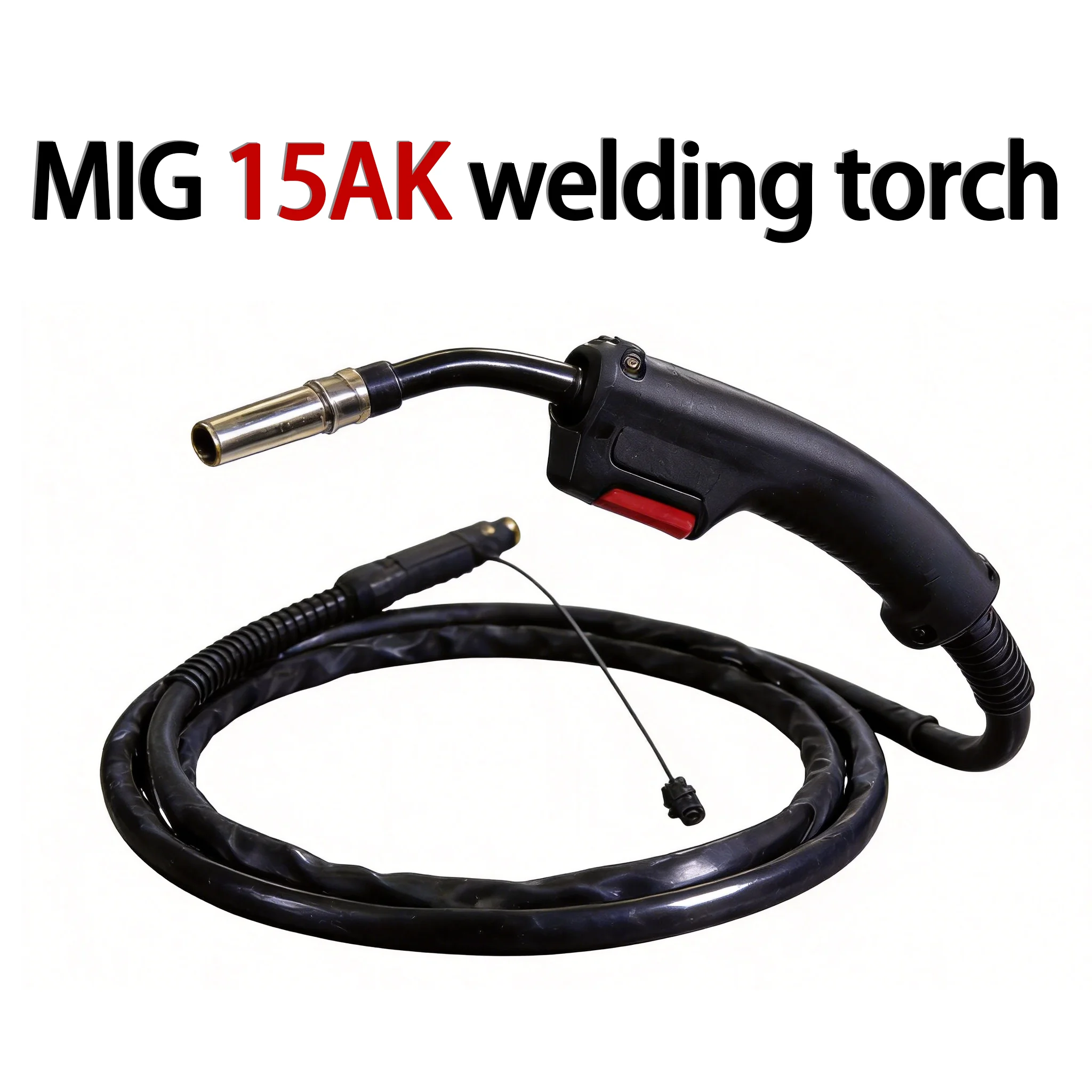 15AK Welding Torch MB15AK MIG MAG CO2 Welding Gun 3m 4m 5m Air Cooled Euro Connector