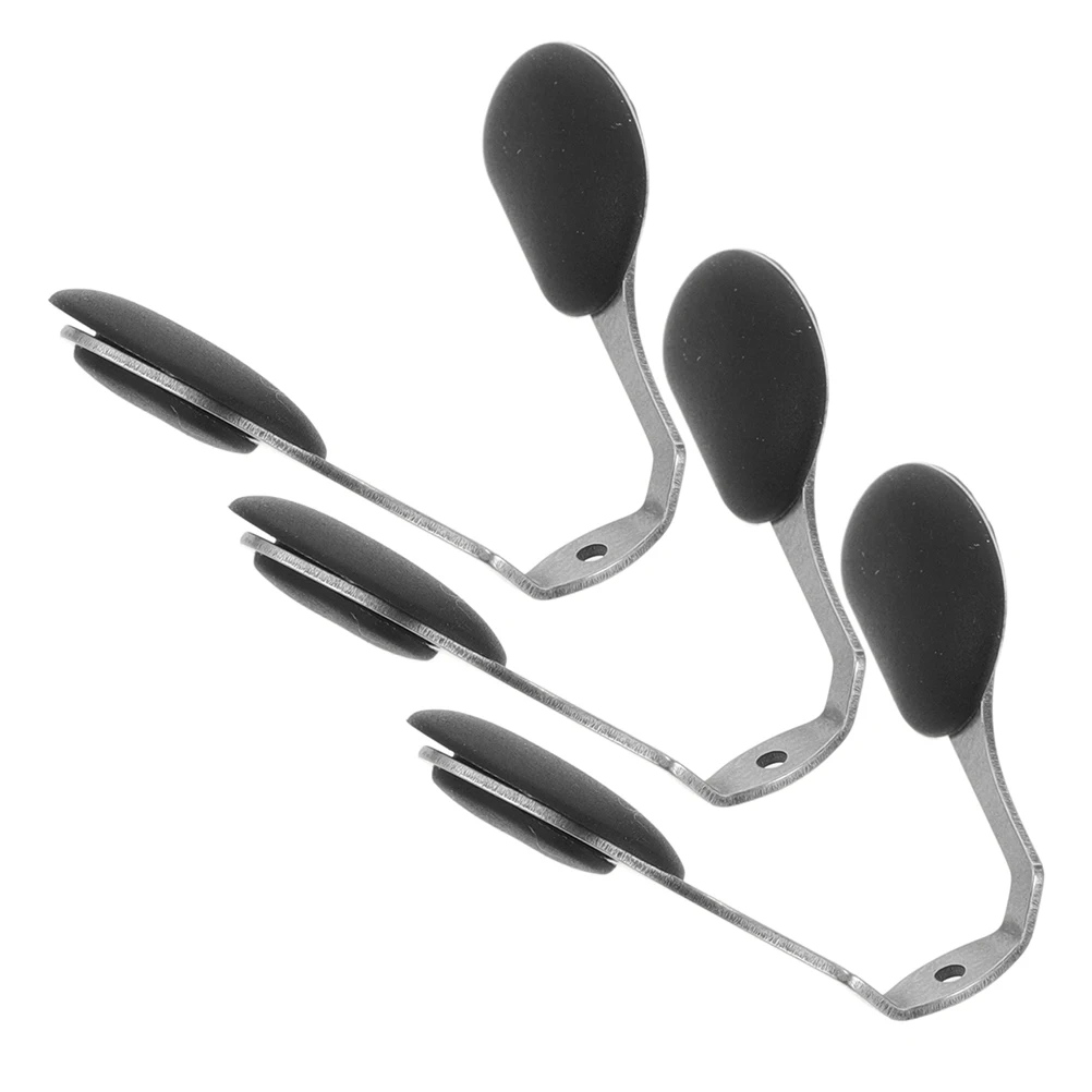 

3Pcs Eyeglass Nose Pad Bridge Secure Fit Durable Material Quick Screw Installation Ample Quantity Maintenance Screw in Nose Pads