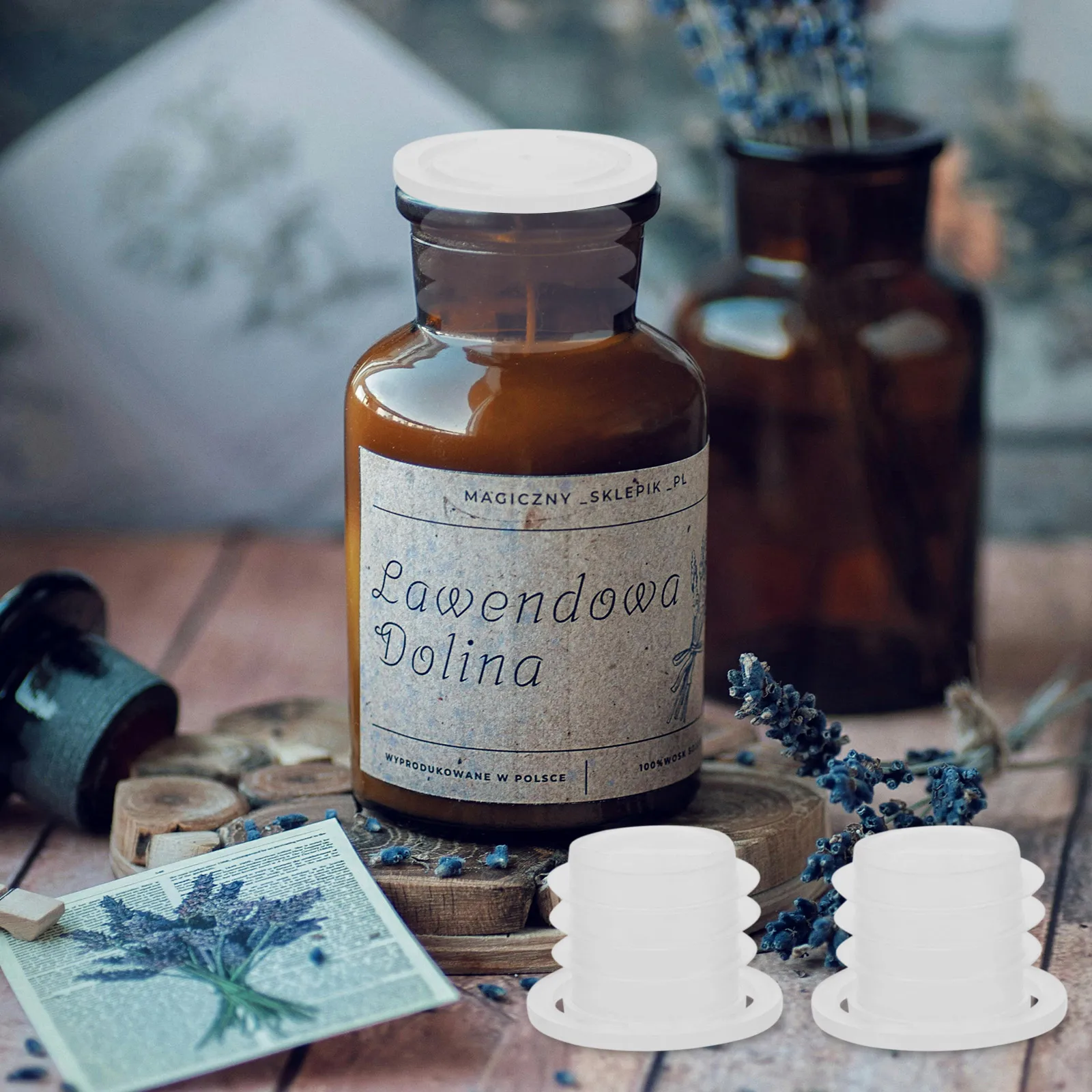 

100pcs Bottle Cap Leak-Proof Reusable Plastic Replacement Sealing Caps For Juice Milk Jar Stoppers Lid Plug Bar Kitchen Tools