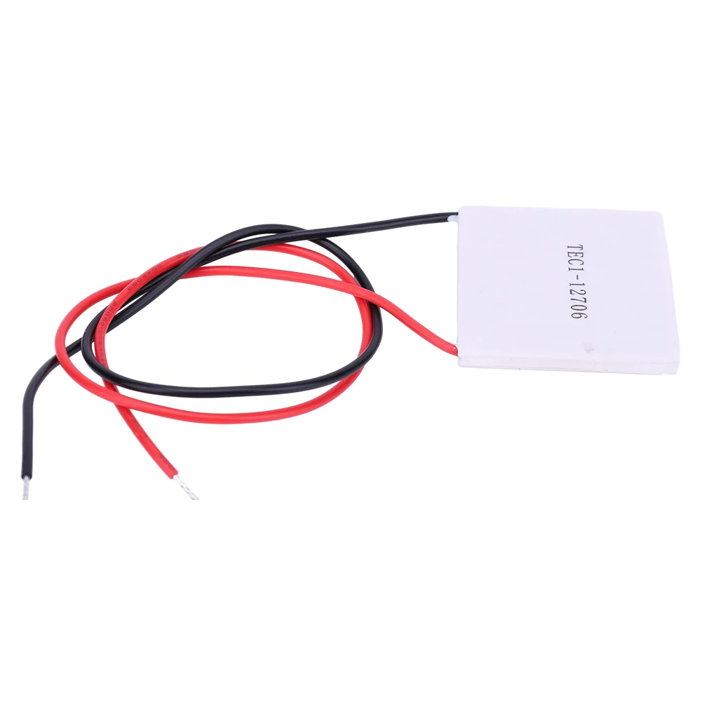 TEC1-12706 Semiconductor Refrigeration Tablets 65W 12V 5.8A Peltier Elemente Module 40x40MM for Cooling for Power Generation