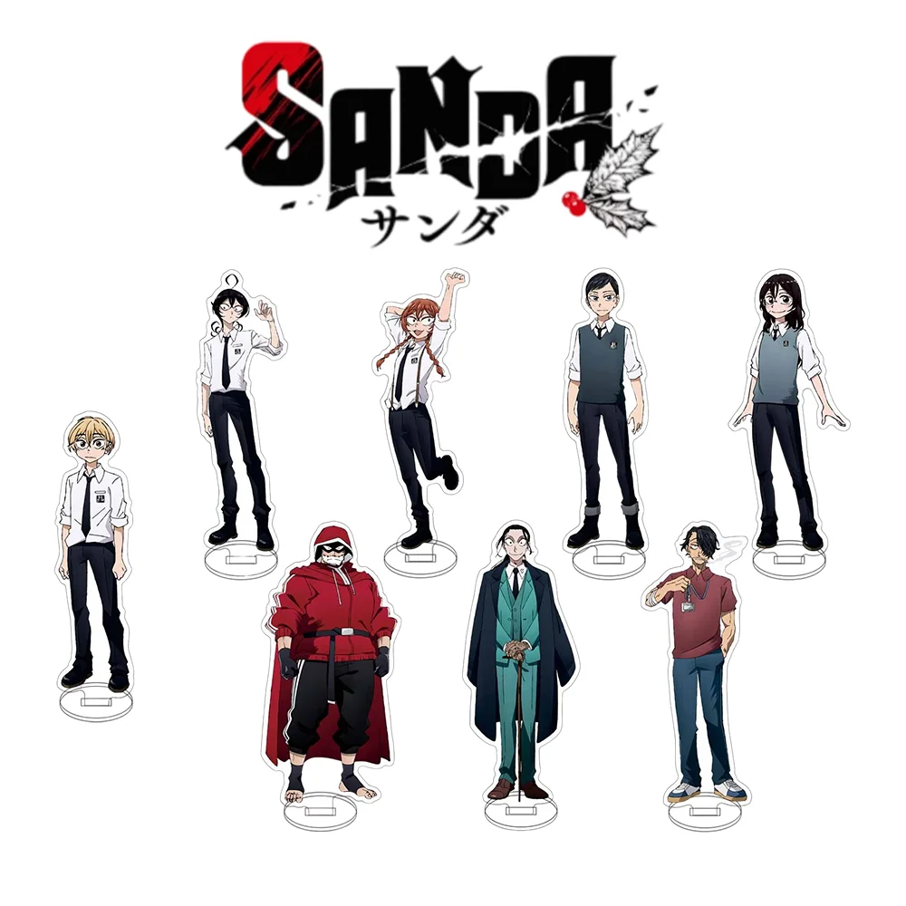 حامل أكريليك أنيمي "ساندا" 15 سم. شيوري فويومورا، ساندا كازوشيج. زخارف مكتبية، ديكورات مثيرة للاهتمام هدية عيد ميلاد #1