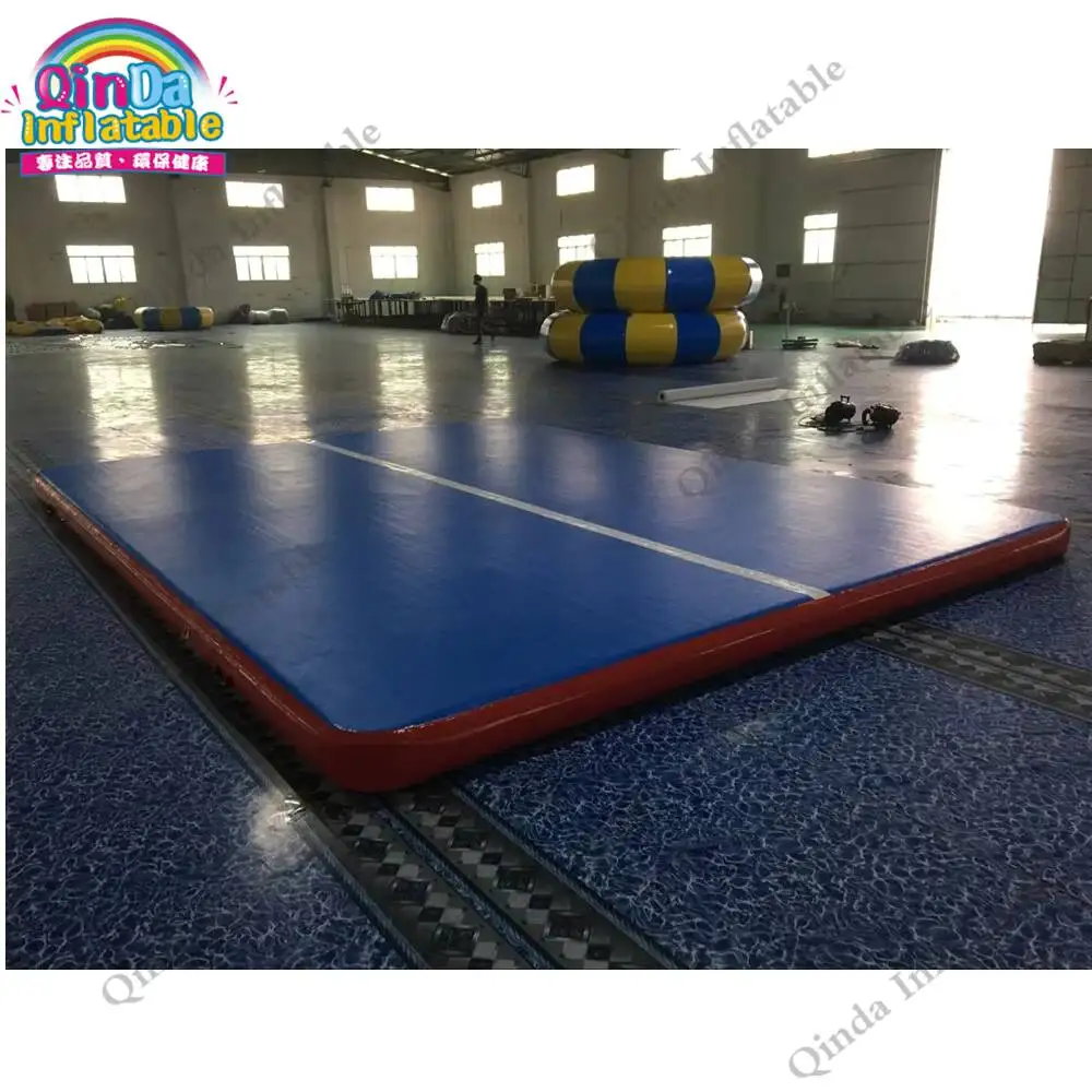 Gym Equipment Tumble Track Yoga Mat Manufacturer Inflatable Gymnastics Mat, 5X4x0.2M Gym Inflatable Air Mattress