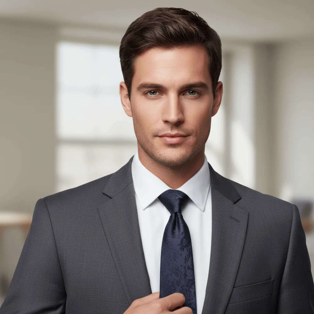 بسيطة بلون أسود ربطة العنق الأزهار المشارب الرجال ربطة العنق اليد تعادل قابل للتعديل الرجعية Cravat الأعمال