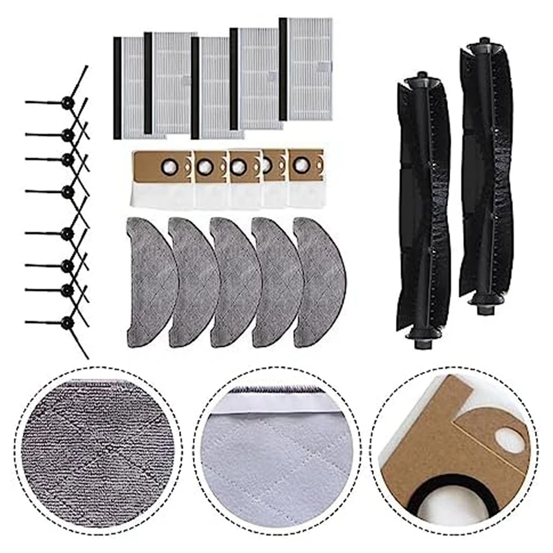 Sac à poussière de remplacement pour aspirateur Laresar L6 Pro, accessoire de vadrouille, T10