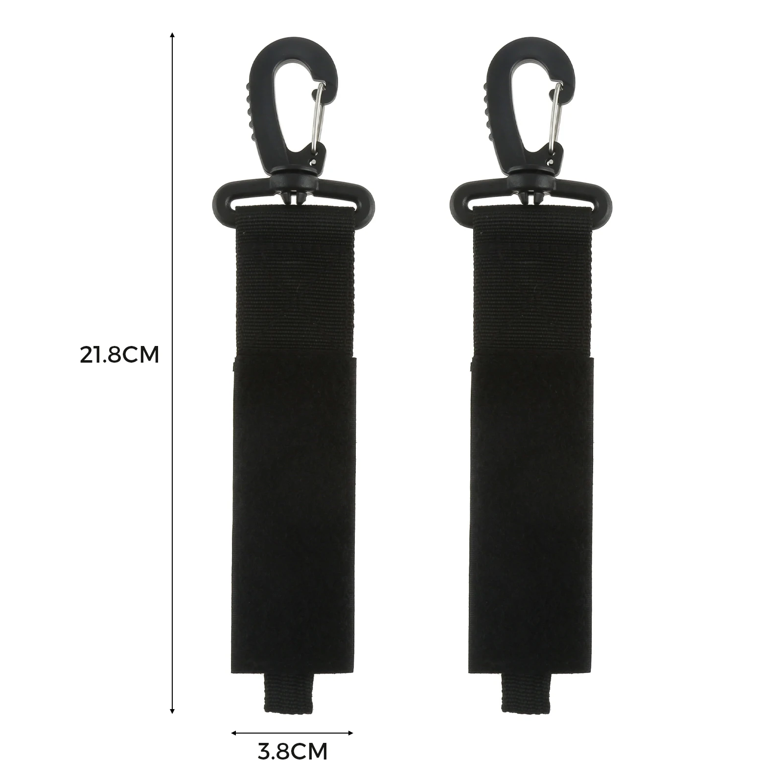 Kayak Paddle Webbing Strap Holder, Clip, Oar Carrier, Snap Buckle para SUP Paddle Board, canoa, acessórios de barco inflável, 1 par