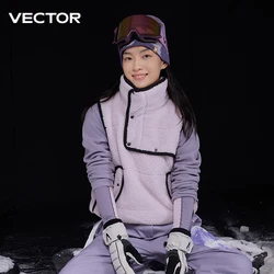 VECTOR Lamb Wool and Cotton Vest Skin Friendly Heat Gathering Lightweight and Temperature Locking Indoor and Outdoor Skiing