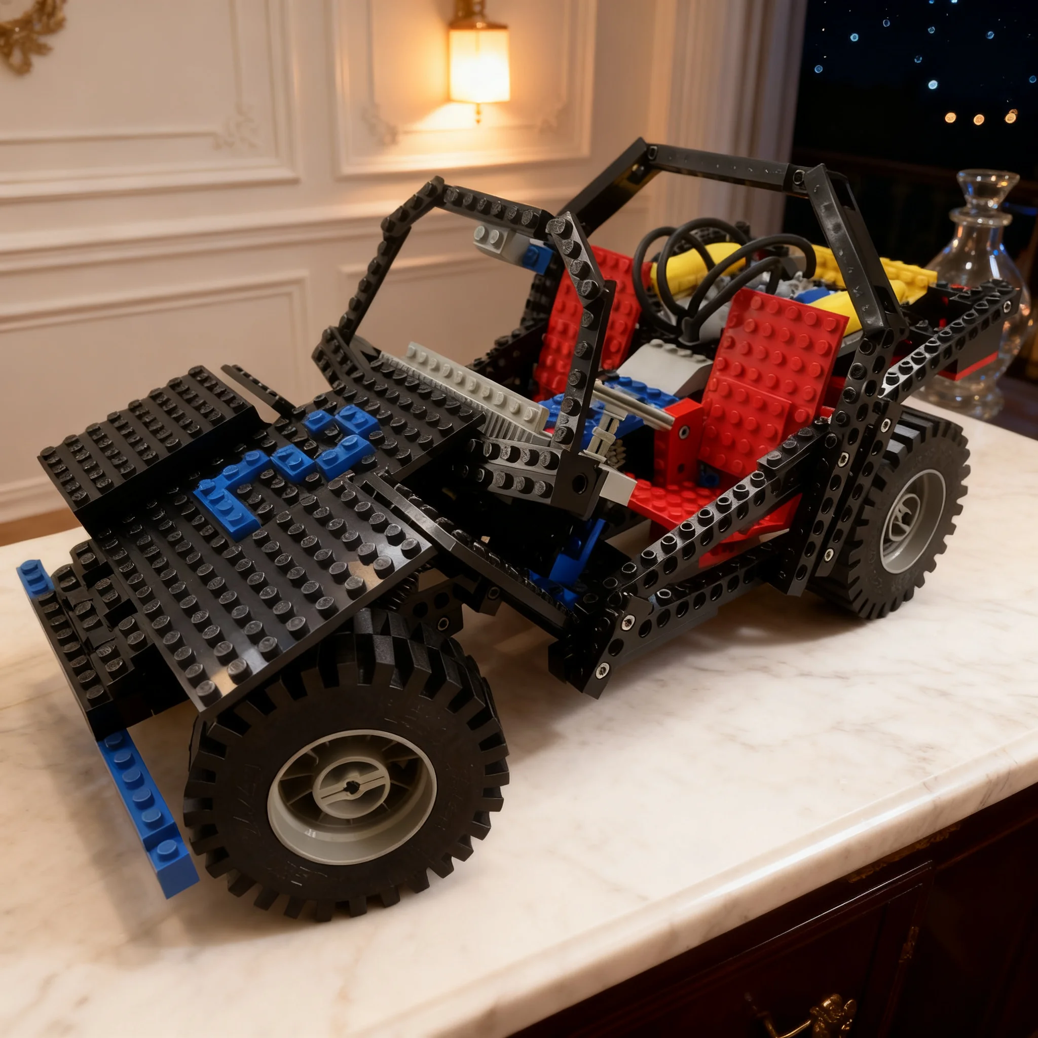 575pcs MOC Technical Expert Builder 8860 Buggy Model Building Blocks Christmas Gift Toy Architecture Collection 3D Education