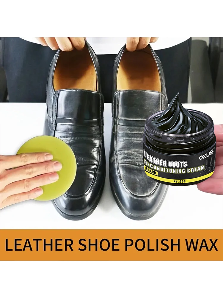 Crème pour chaussures en cuir, entretien et soin, pâte noire, couleur générale, cire pour chaussures, soin du cuir de voiture et nourrissant pour l'intérieur