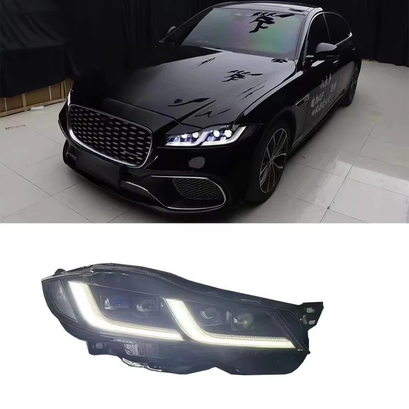 For Suitable for 2016-2025 Jaguar XF to Upgrade Four-eye Super Bright Headlights with Three Times the Brightness