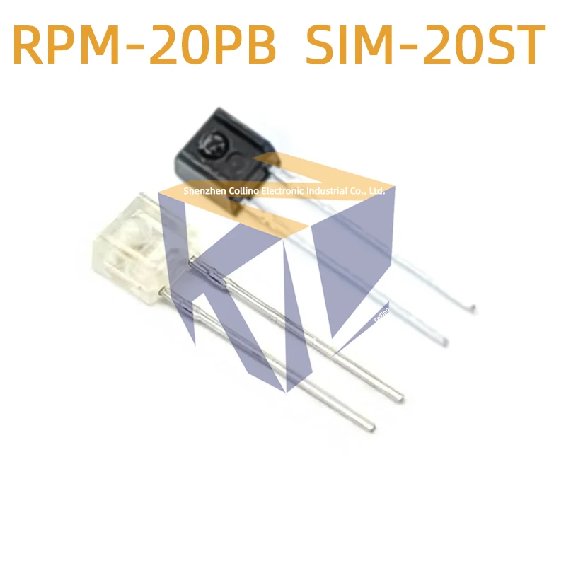 10pcs/pair SIM-20ST RPM-20PB DIP-2 Infrared light emitting diode Phototransistor