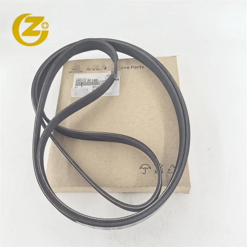 

Auto Parts V-Ribbed Belt 25212-3C100 Alternator Belt for Hyundai Korean Cars 25212 3C100 252123C100