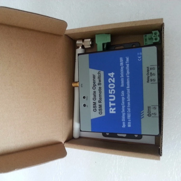 

Smart RTU5024 Gsm Gate Opener Gsm Relay Switch Controller