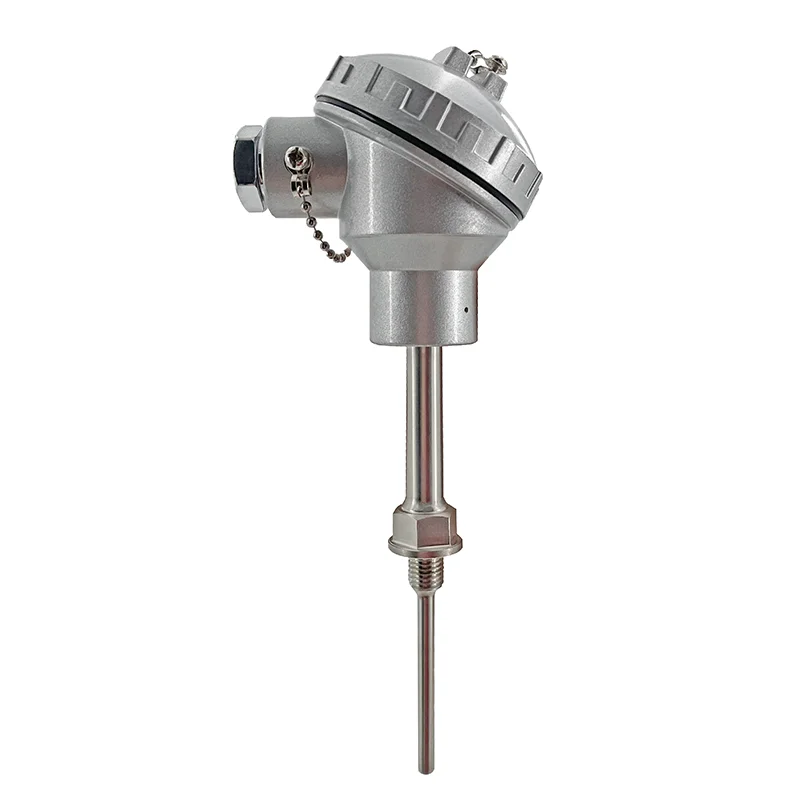 PT100 Temperature Sensor 100C 200C 500C Range 4-20mA 0-10V 0-5V Transmitter M20 * 1.5 30mm 50mm Sensor
