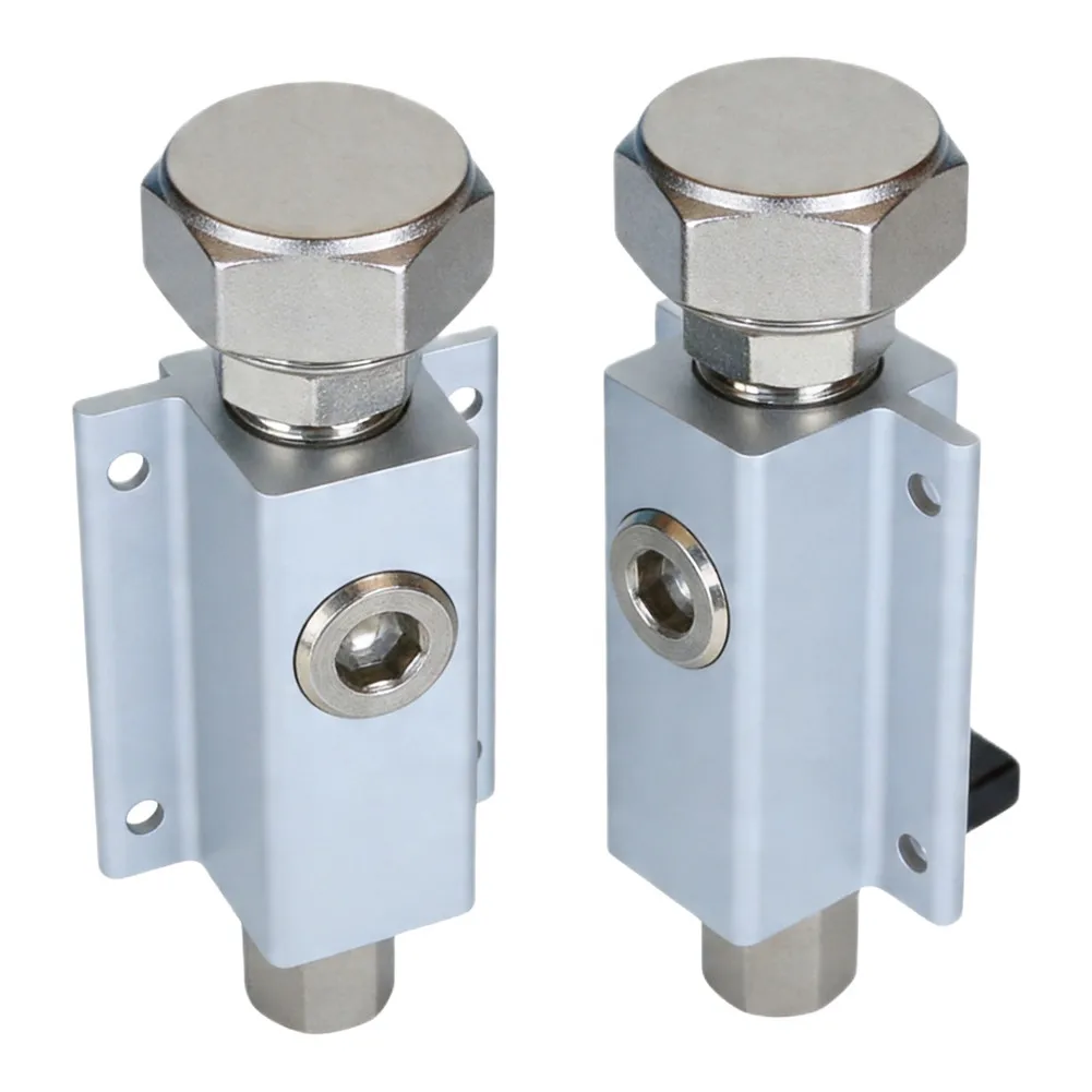 3/4 Inch Air Outlet Kit 2 Piece Set with Aluminum Housing Brass Valves and 1/2 NPT Connections for Air Compressor Lines