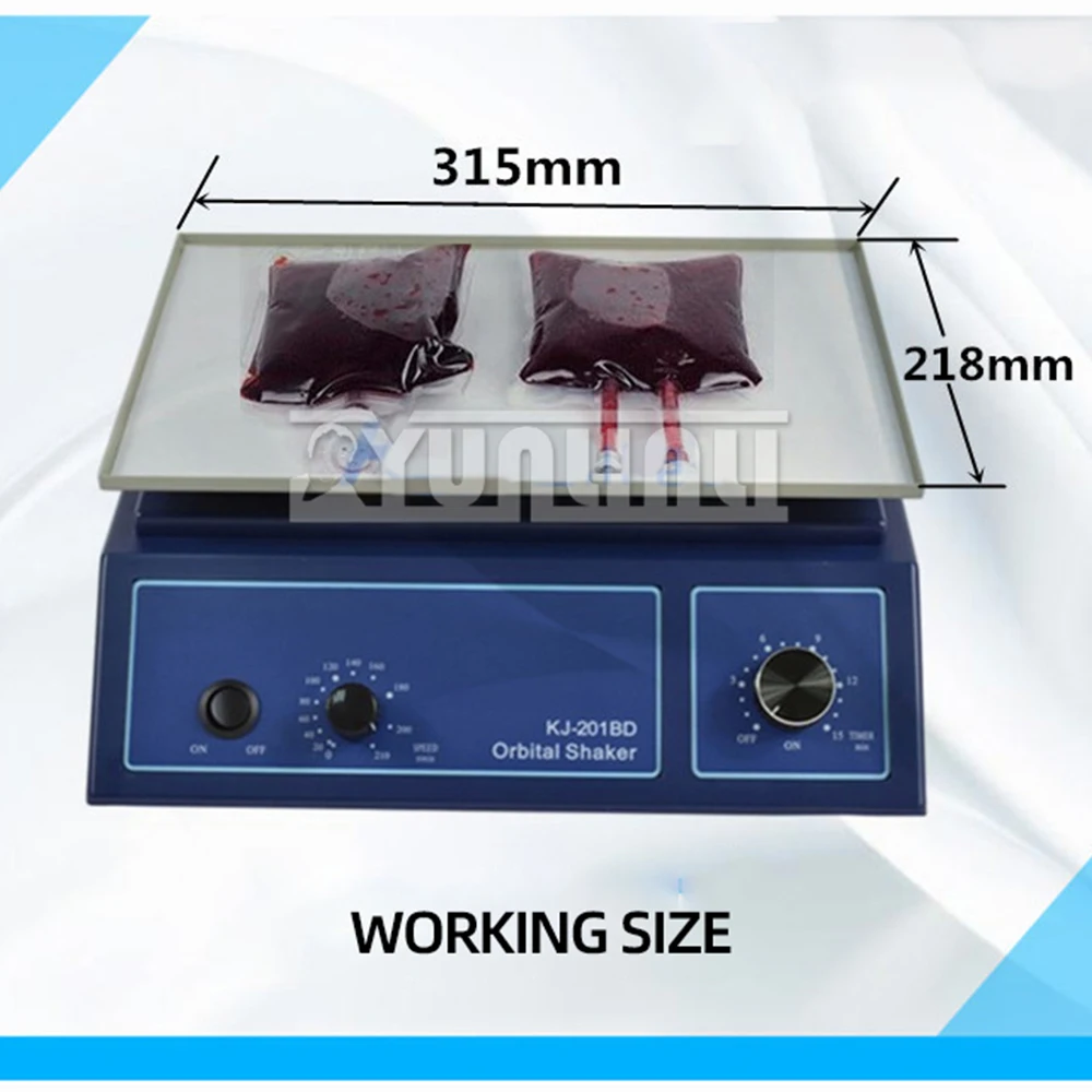 

110/220V Laboratory Orbital Shaker Lab Oscillator Orbital Rotator RPR Mixer 0-210RPM Adjustable Speed Timing 2025 NEW
