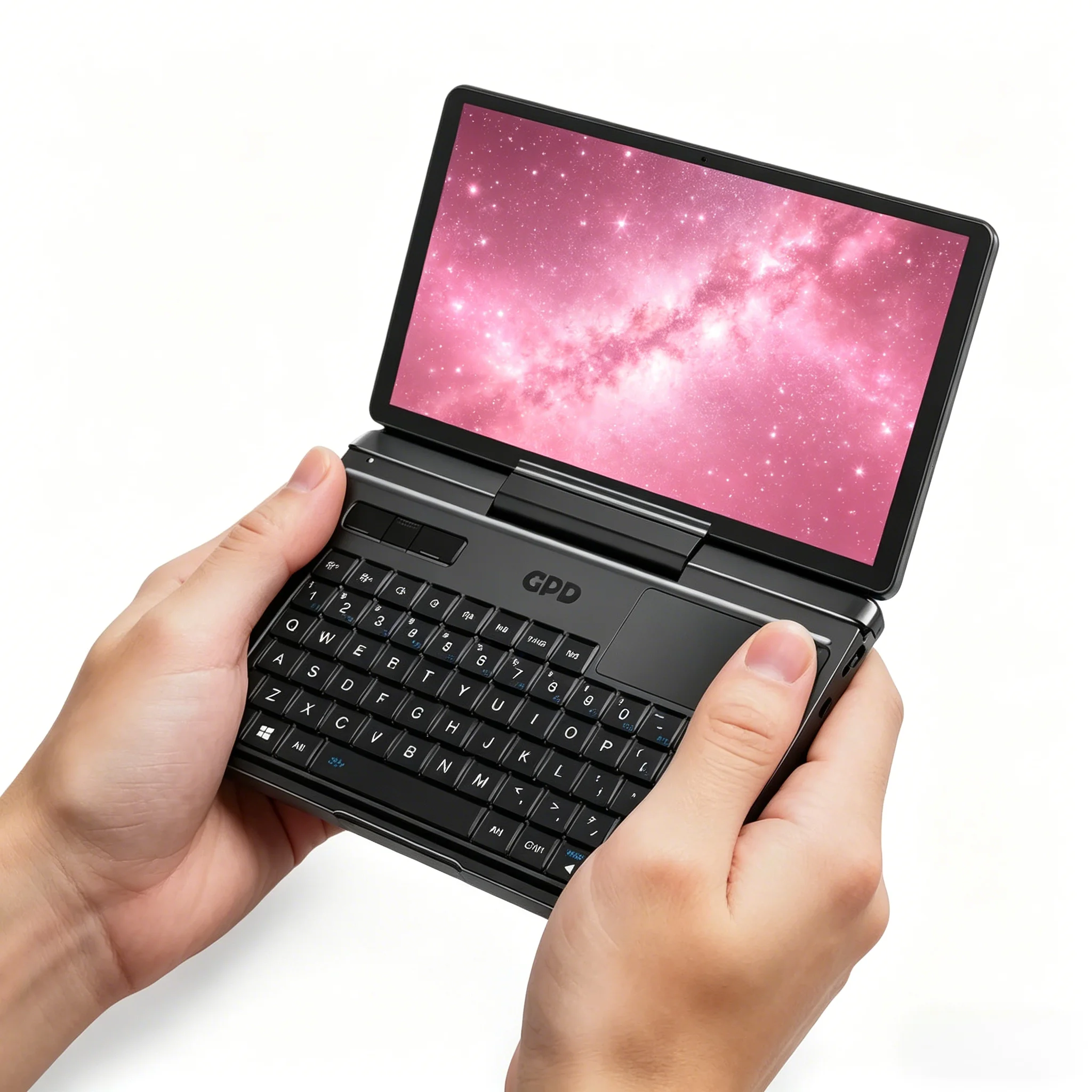 GPD 마이크로 PC 2 휴대용 미니 노트북 7인치 터치스크린 16GB 램 512GB SSD N300 CPU 윈도우11 손바닥 크기 휴대용 미니 노트북