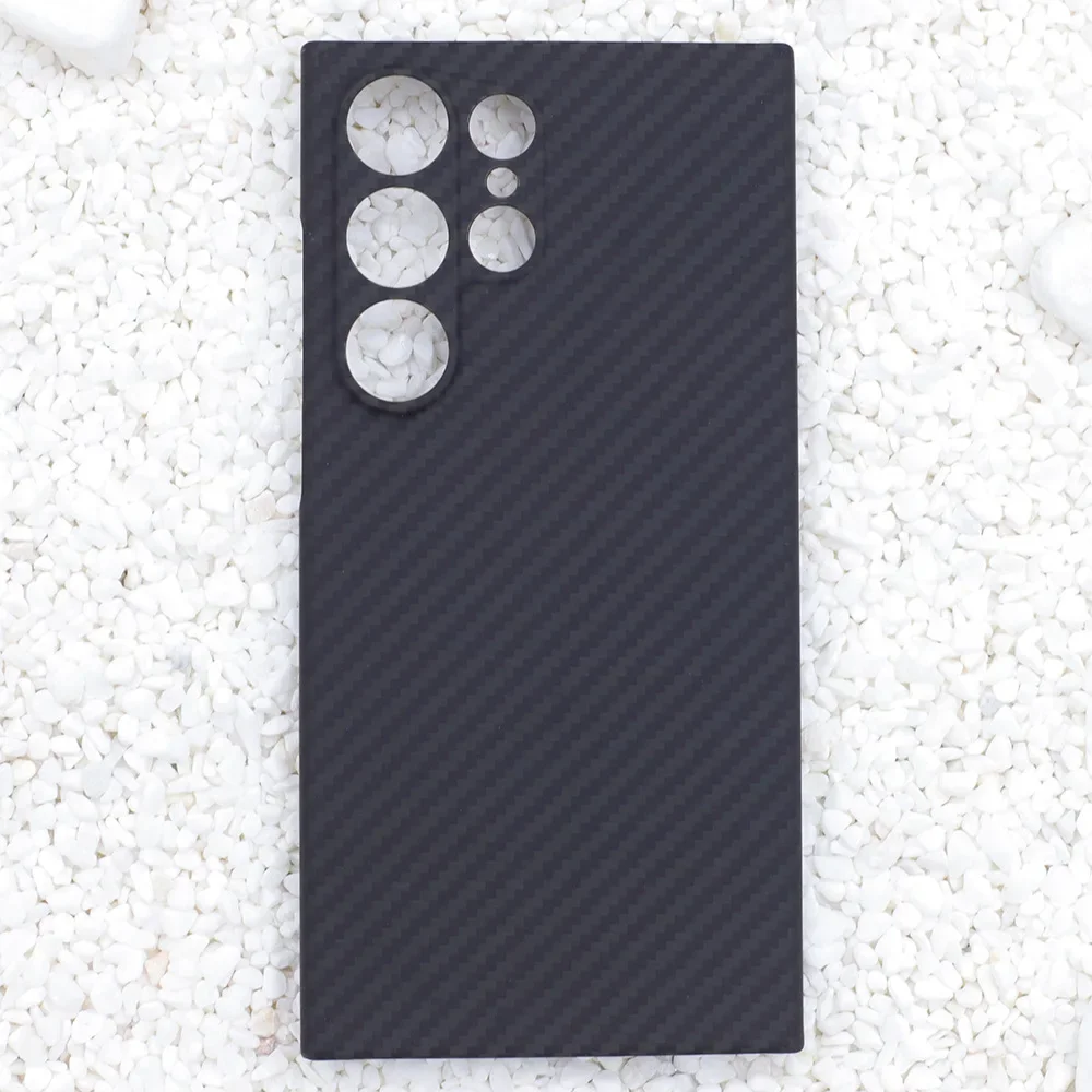 

For Samsung Galaxy S24 Ultra Genuine Carbon Fabric Fiber Aramid Case Ultra thin Lightweight Protective Cover Sturdy