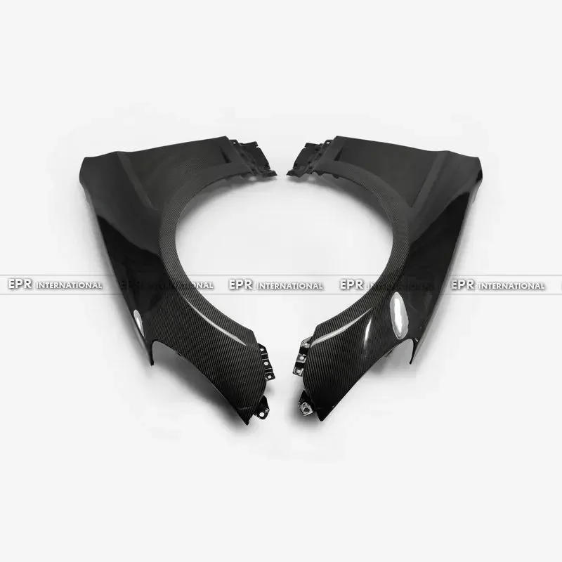 H1-Style Carbon Fiber For 09-16 Hyundai Genesis Rohens Coupe Vented Front Fender Body Kit (Fit both facelifted & pre-facelifted)