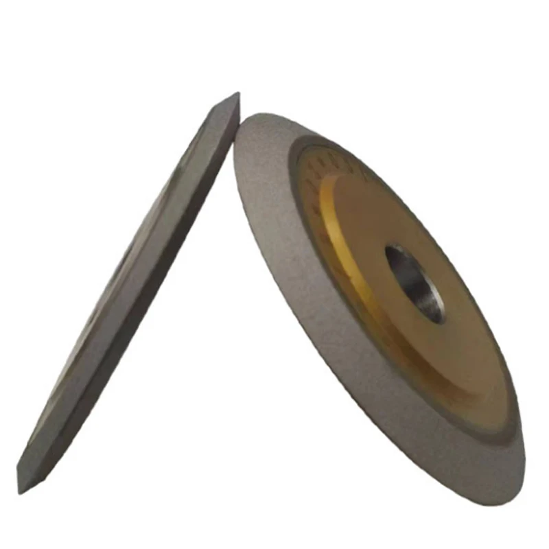 

100mm 125mm Brazed Diamond Grinding Wheel Single Bevel for Alloy Steel Ceramic Slotted Chamfer Saw Blade