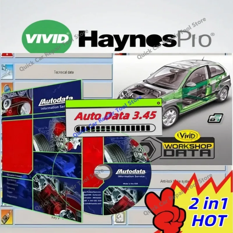 2026 hot! Auto repair software vivid 2018 Europe Automotive Repair Software vivid workshop 2018 Atris-Technik + autodata 3.45