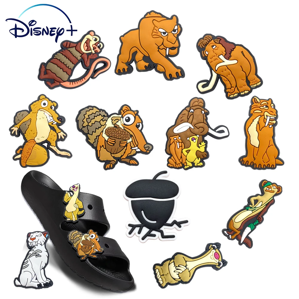 

Disney 'Glacial period' Shoe Charms 1-108PCS DIY Craft Kit for Kids Geological Archaeology hobbies Party Favors Xmas Gift