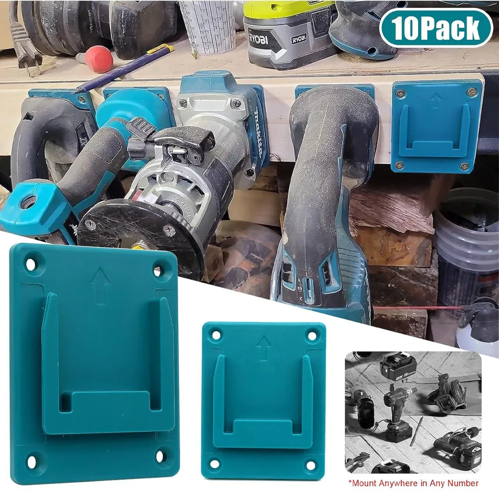 جديد ترقية بطارية تخزين الرف لماكيتا 14.4-18 فولت بطارية ليثيوم أيون أدوات آلة حامل تخزين الرف جدار جبل قوس تحديد