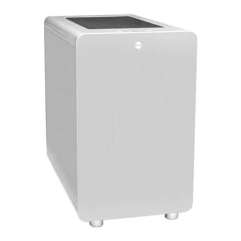 Aluminum Gaming Desktop Case Support MATX Motherboard ATX Power Supply 240mm Water Cooling Tempered Glass Side Panel
