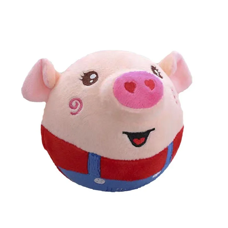

Hot Sale Jumping Pig Toys Baby Children Coaxing Baby Artifact Jumping Ball Learning Talking Toys