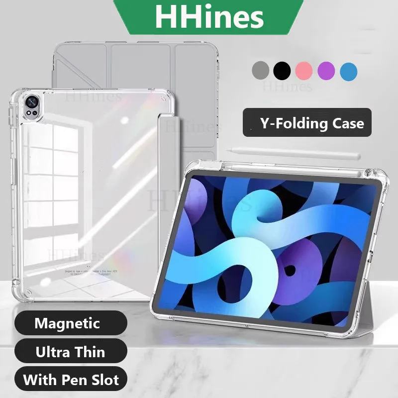 Case for Huawei Matepad 11.5-inch S 2026SE 11 Inch 2024 Air 11.5 Inch 2023 with Pencil Holder Transparent Acrylic Tablet Case