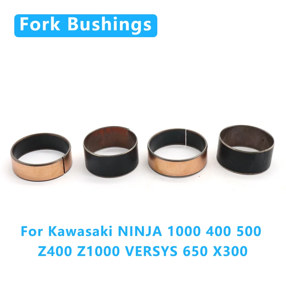 

For Kawasaki NINJA 1000 400 500 Z400 Z1000 VERSYS 650 X300 Motorcycle Fork Bushing External Guide Rails Up Down Front Shock