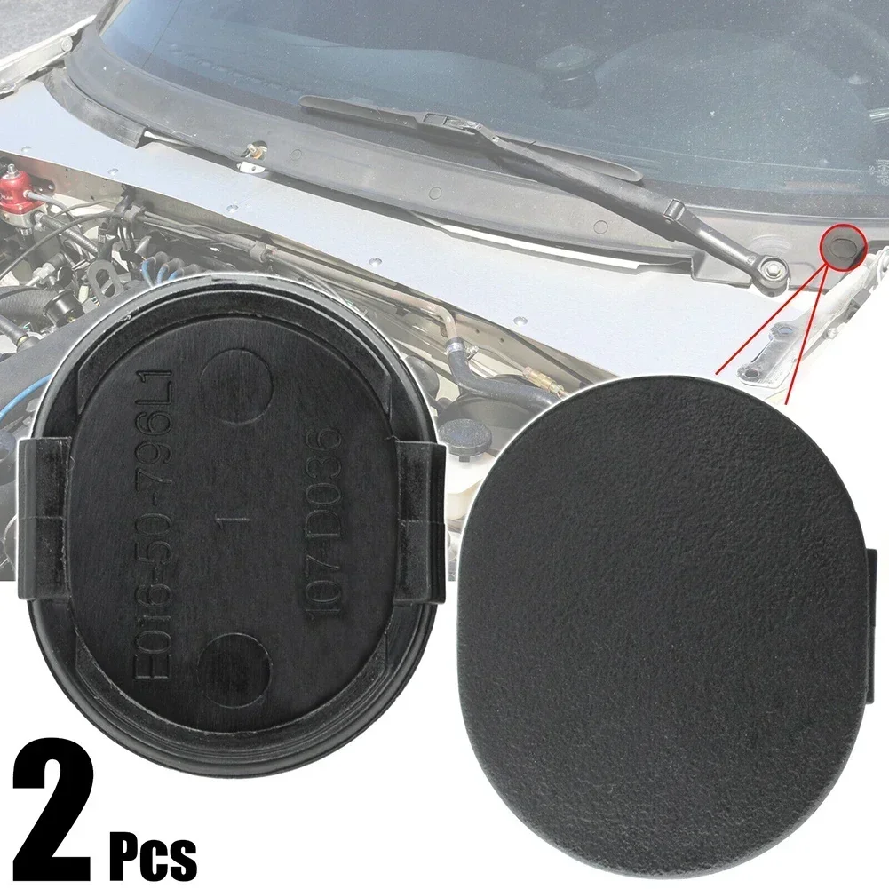 2Pcs Car Windshield Cowl Grille Cap For Mazda 3 BK MX5 Screw Cover Wiper Windshield Cowl Grille Cap Car Accessories