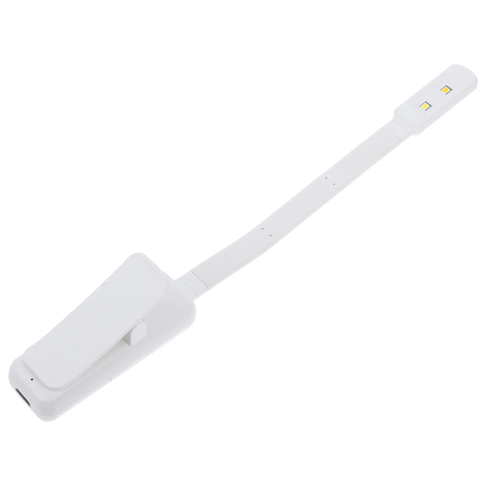 

Светодиодная лампа для чтения с креплением-клипсой, перезаряжаемая, с регулируемой яркостью, ультралегкая конструкция для ночного чтения и письма